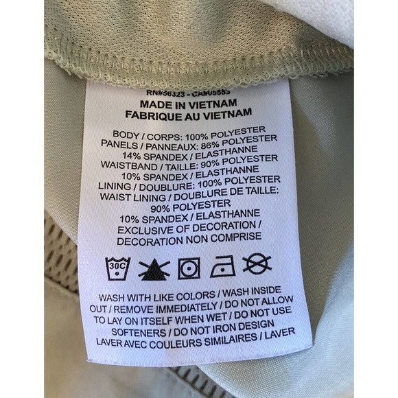 Nike Dri Fit Lined Running Shorts Size Small Women’s Green - Picture 4 of 8